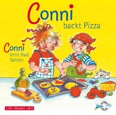 Conni backt Pizza / Conni lernt Rad fahren (Meine Freundin Conni - ab 3)